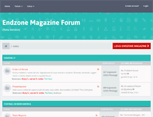 Tablet Screenshot of forum.endzone.it